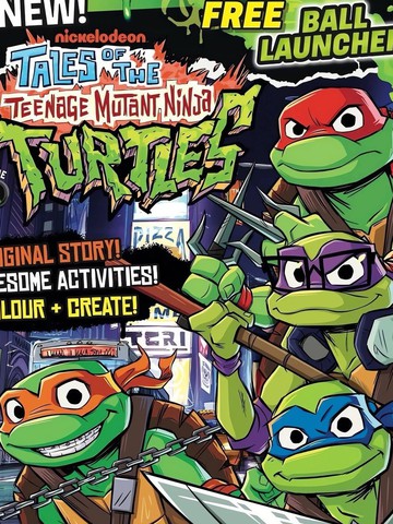 忍者神龟传奇:英国杂志漫画